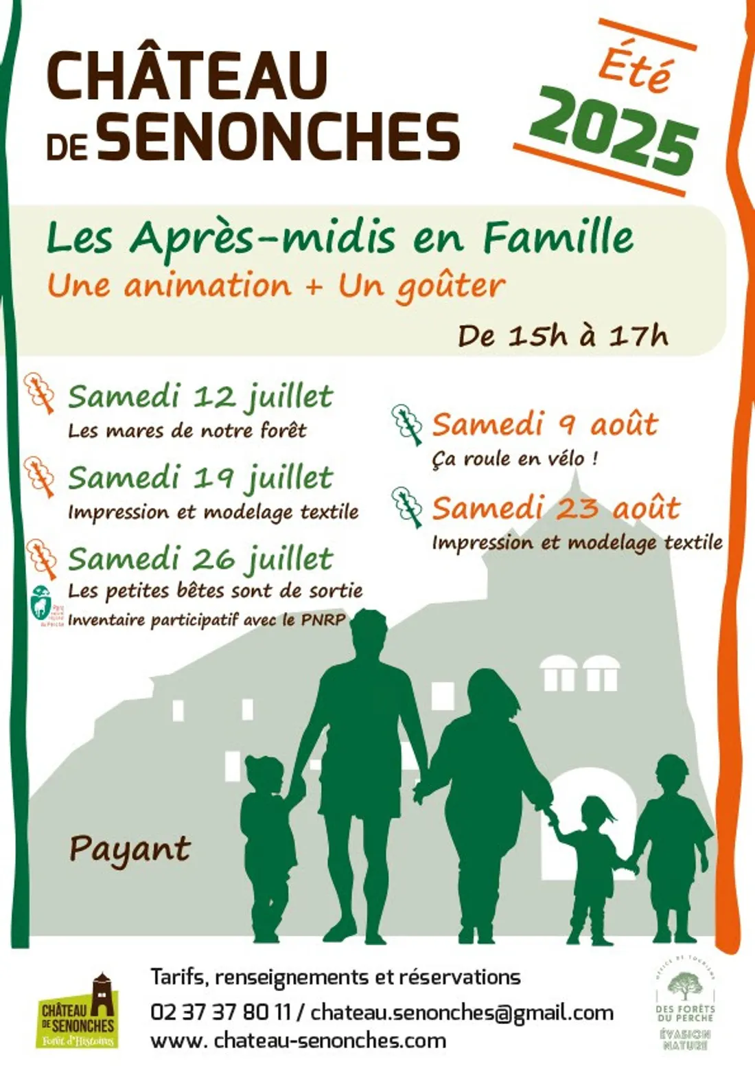 SNONCHES - Après-midi en famille au château