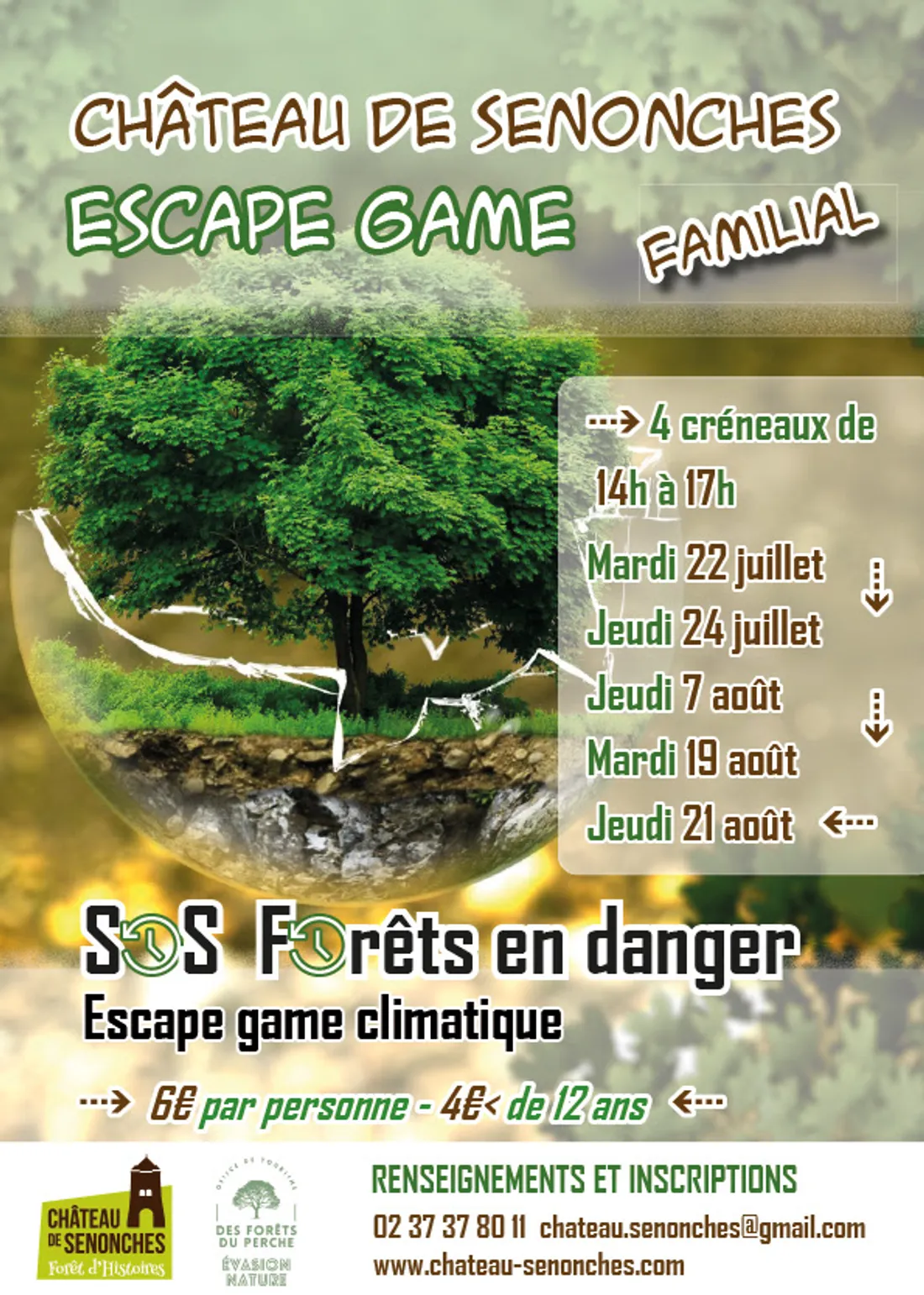 SENONCHES - Après-midi escape game au château