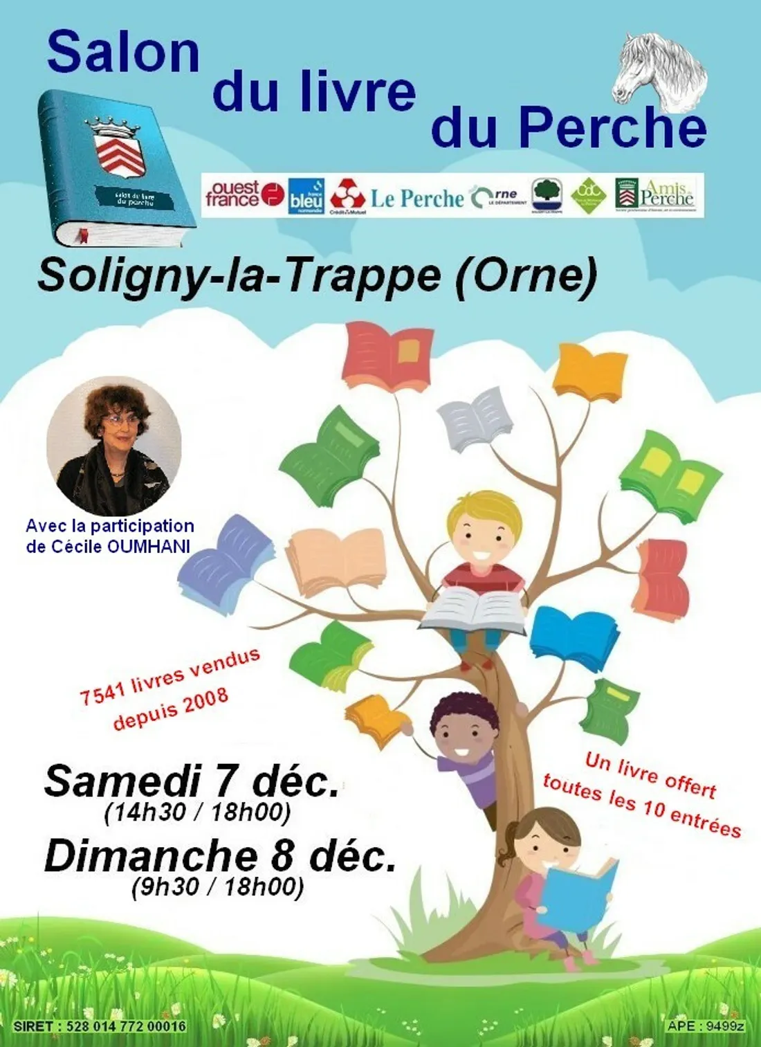 SOLIGNY-LA-TRAPPE (61) - Salon du livre du Perche