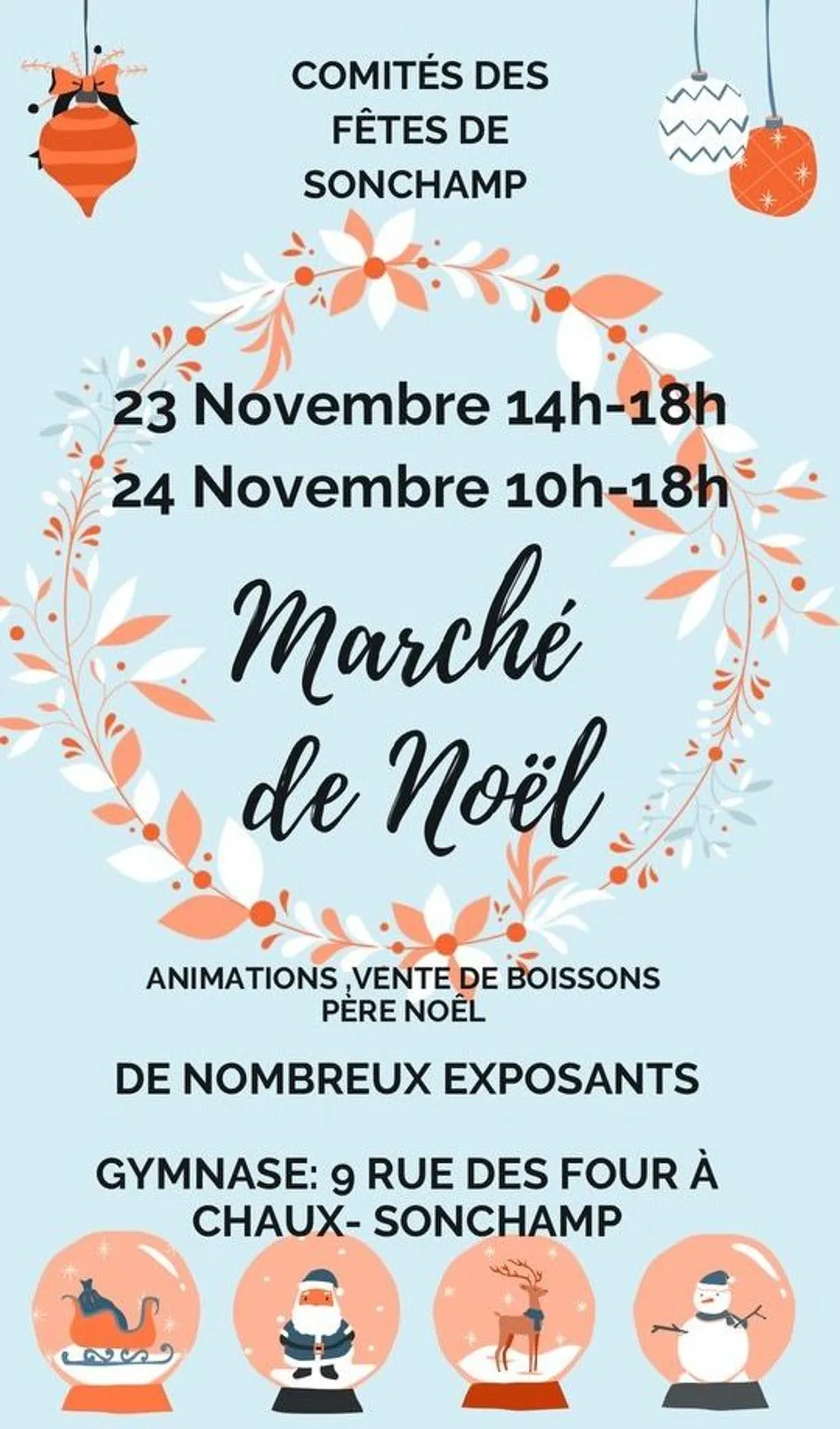 SONCHAMP (78) – Marché de Noël