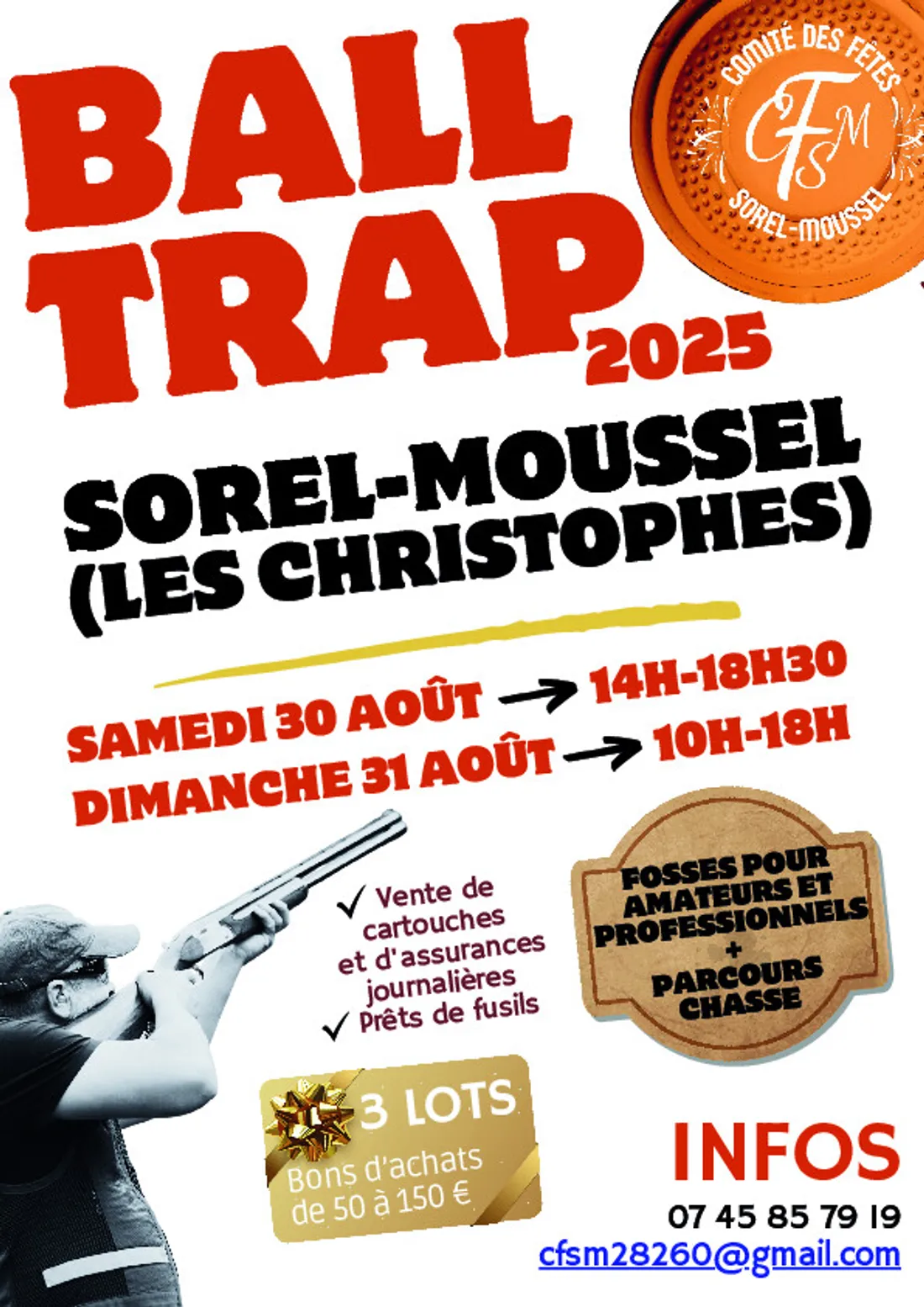 SOREL-MOUSSEL - Ball-trap