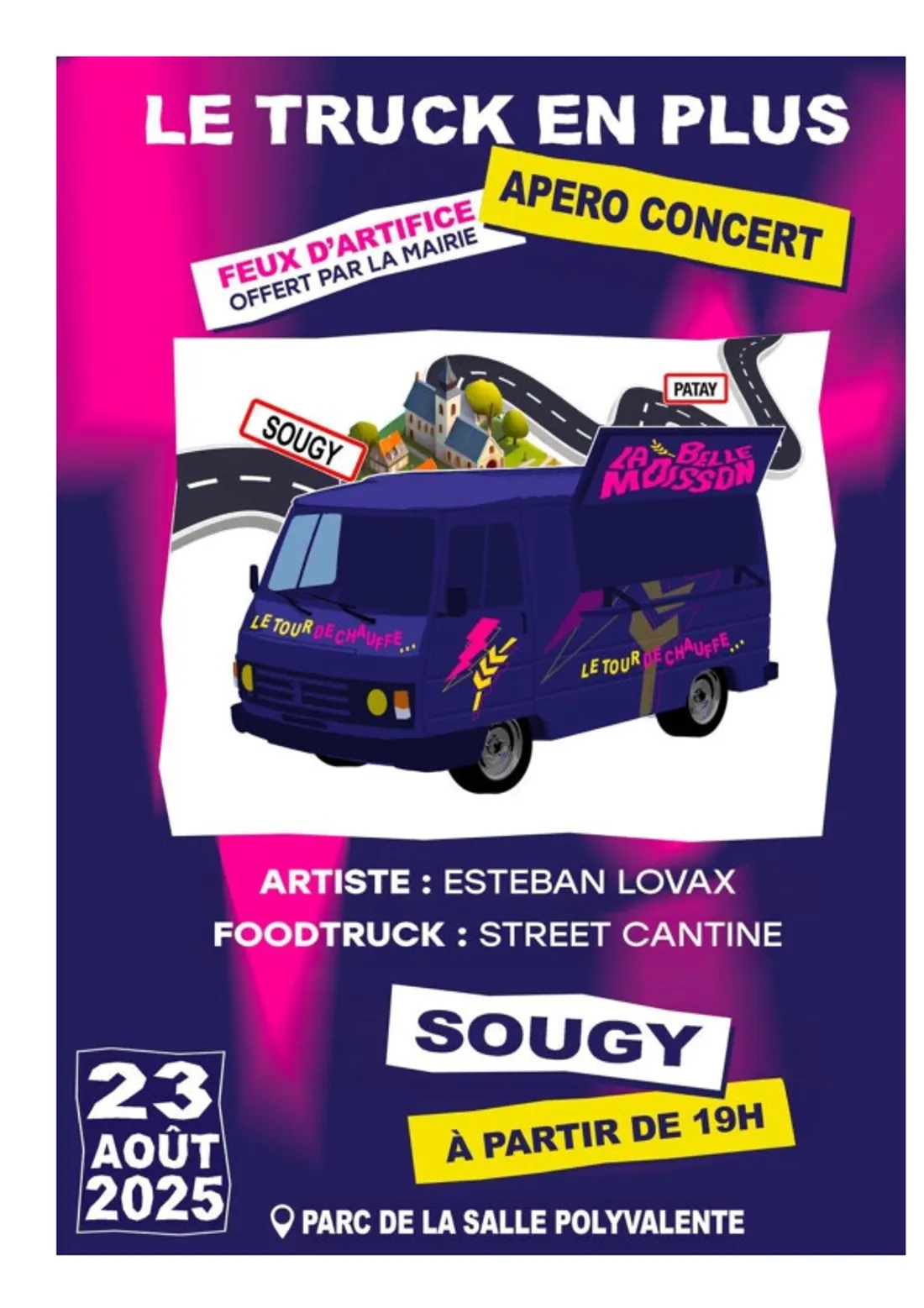 SOUGY (45) - Le Truck en plus : apéro concert.