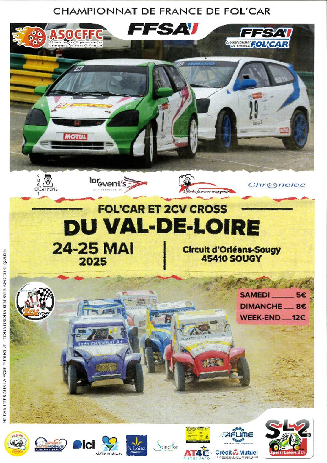 SOUGY (45) - Fol'Car et 2CV Cross