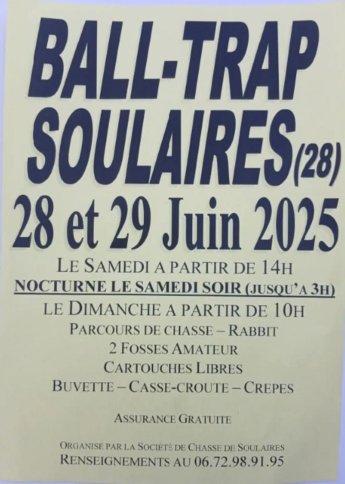 SOULAIRES - Ball-trap
