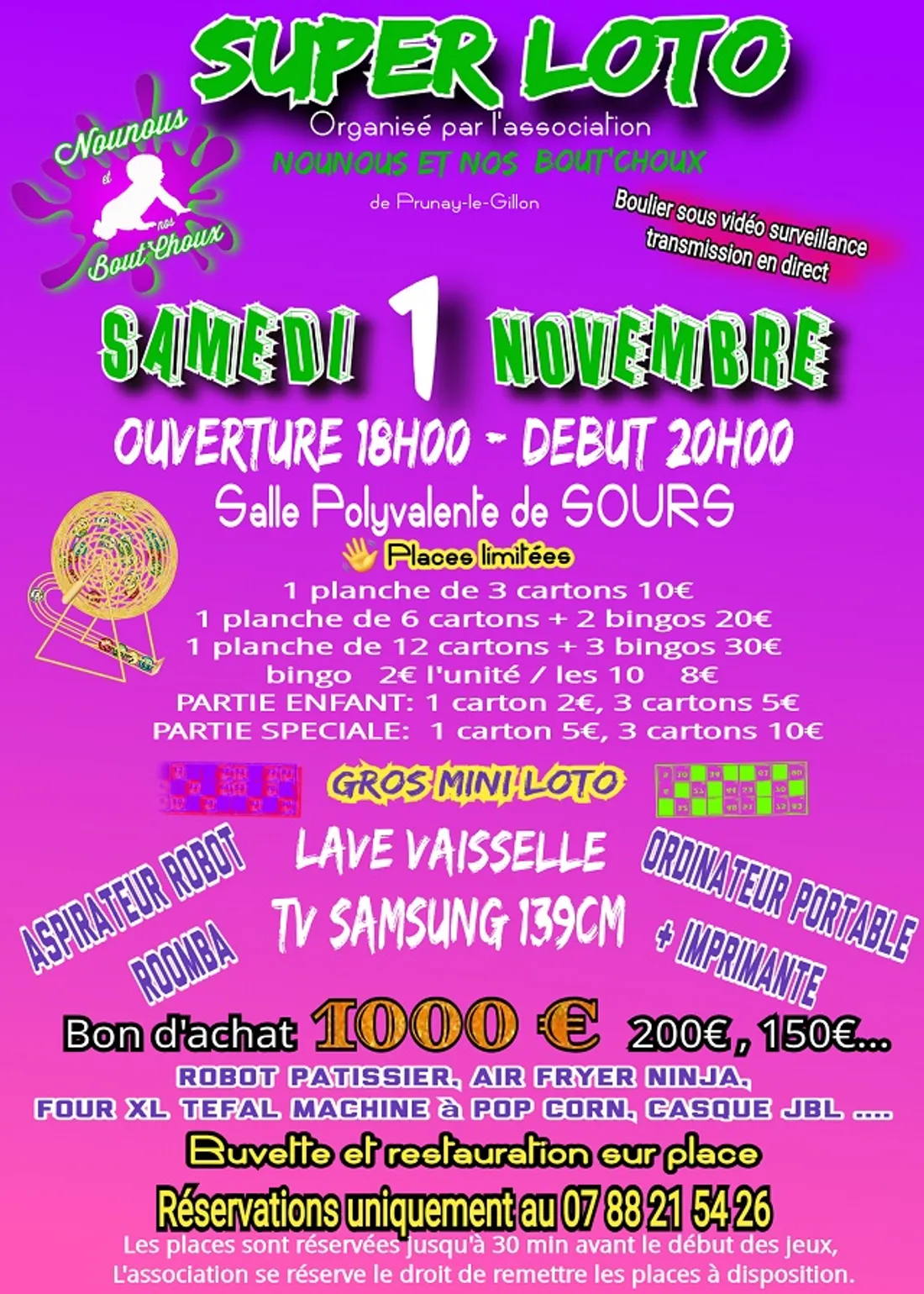 SOURS - Loto de Nounous et nos Bout'choux