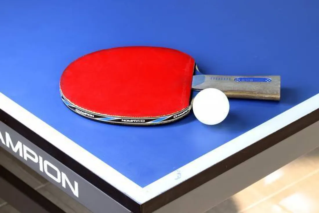 Tennis de Table / Image d'illustration libre de droits