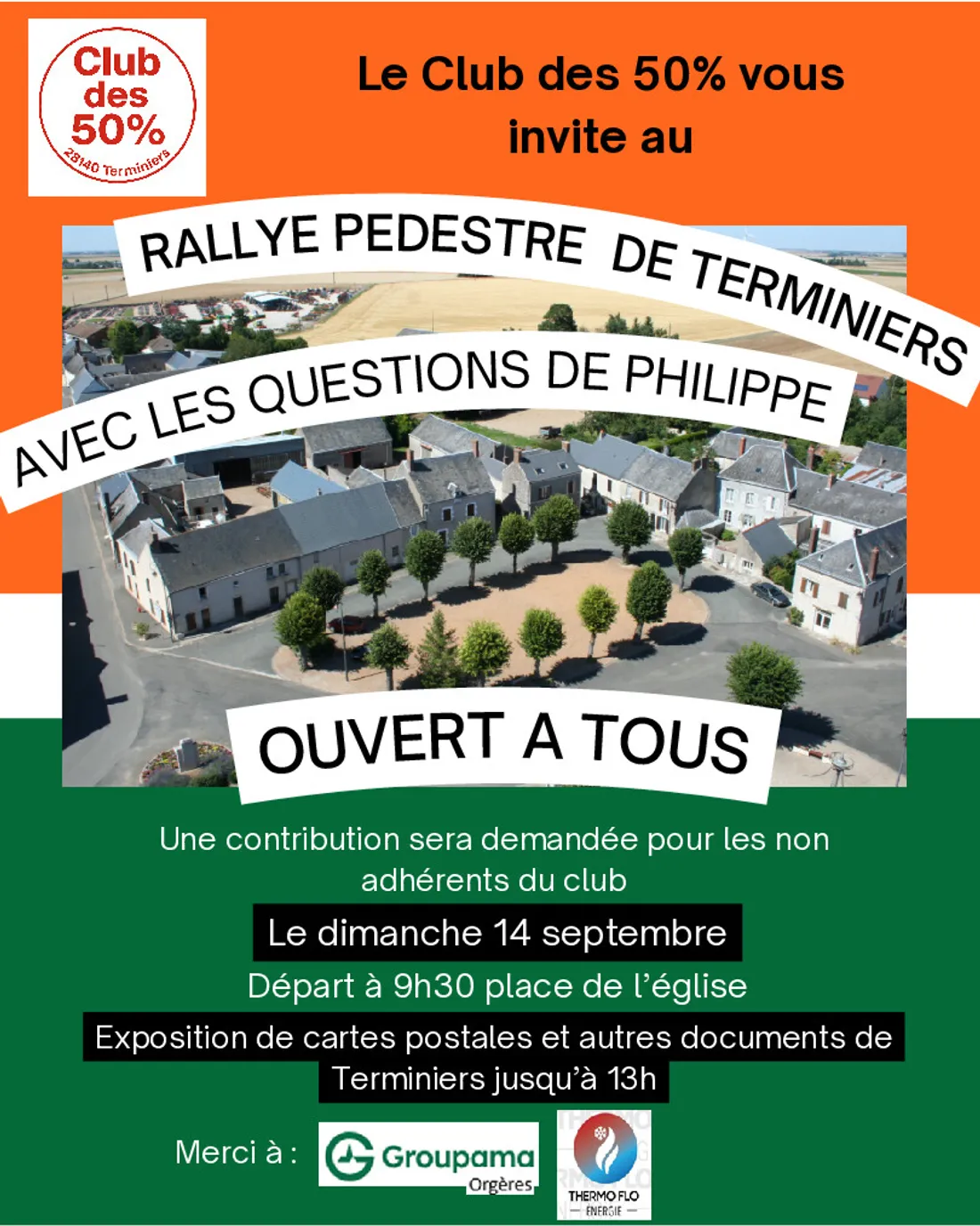 TERMINIERS - Rallye pédestre