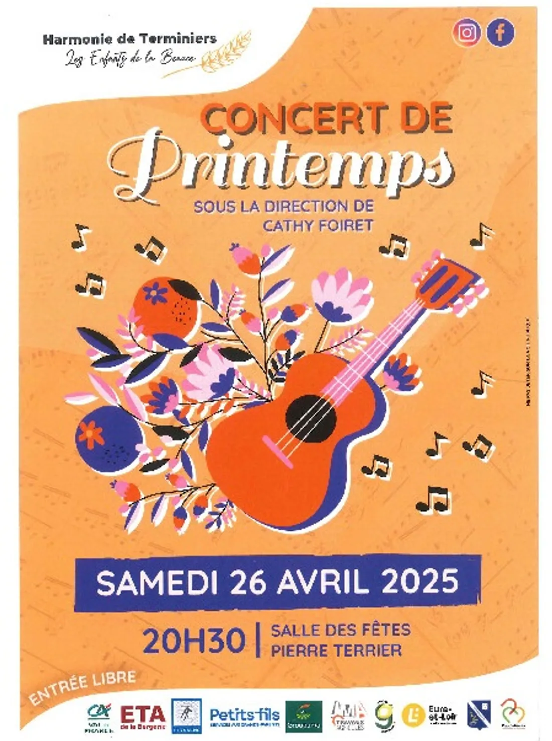 TERMINIERS - Concert de printemps des Enfants de la Beauce