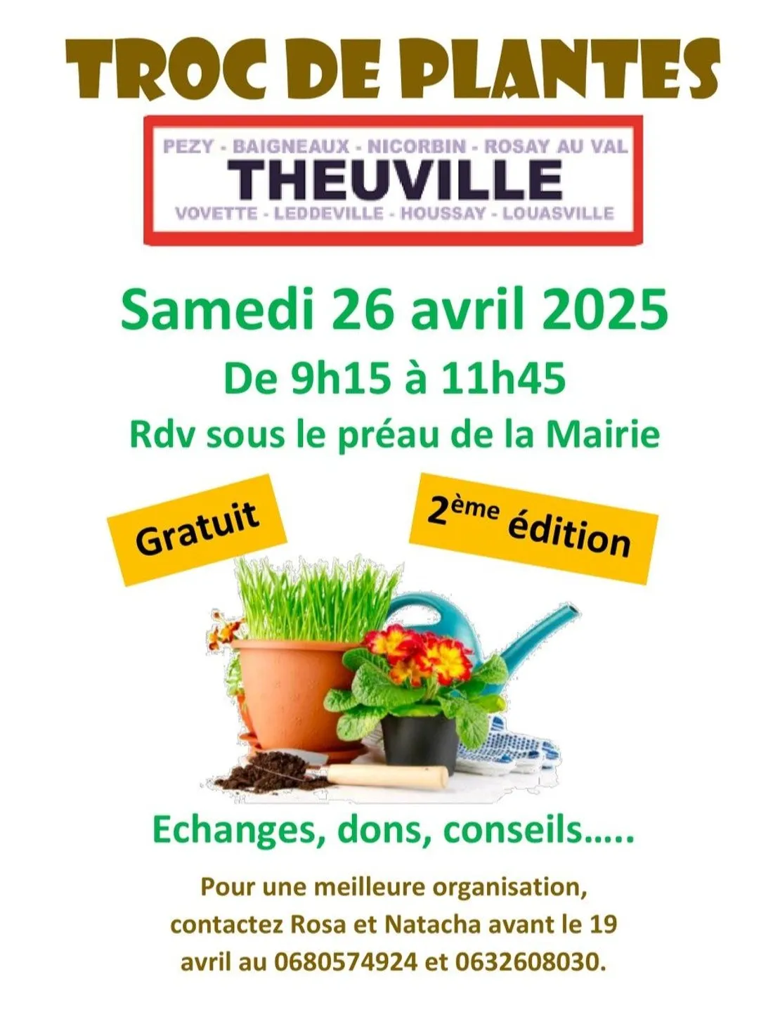 THEUVILLE – Troc de Plantes