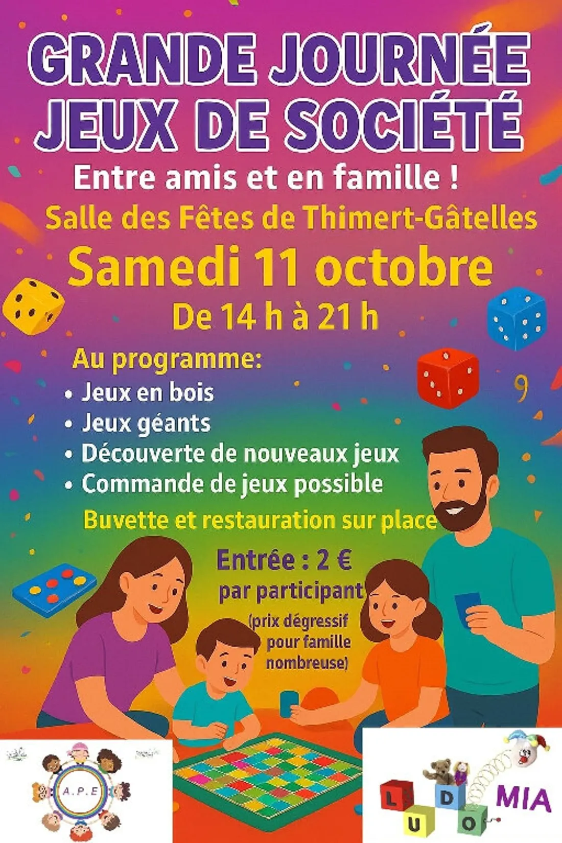 THIMERT-GÂTELLES - Jeux de société