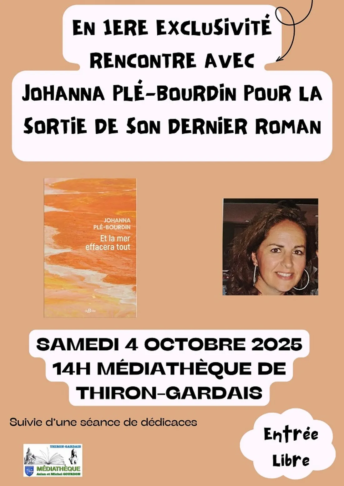 THIRON-GARDAIS - Rencontre : Johanna Ple-Bourdin