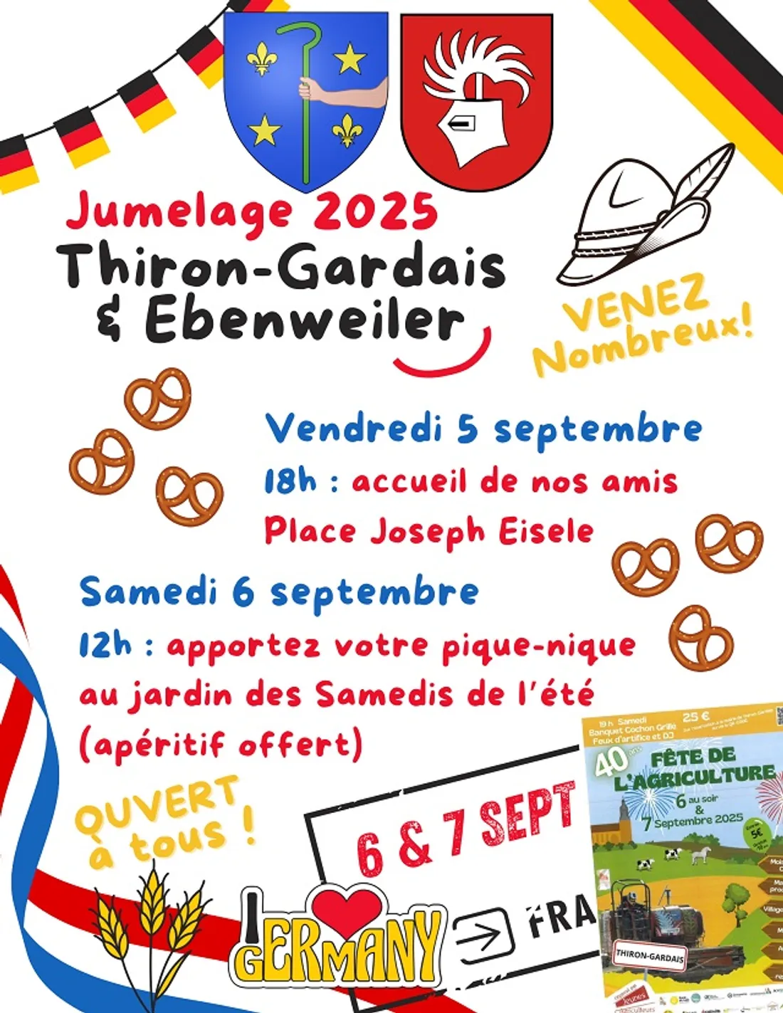 THIRON-GARDAIS - Jumelage Thiron-Gardais - Ebenweiler