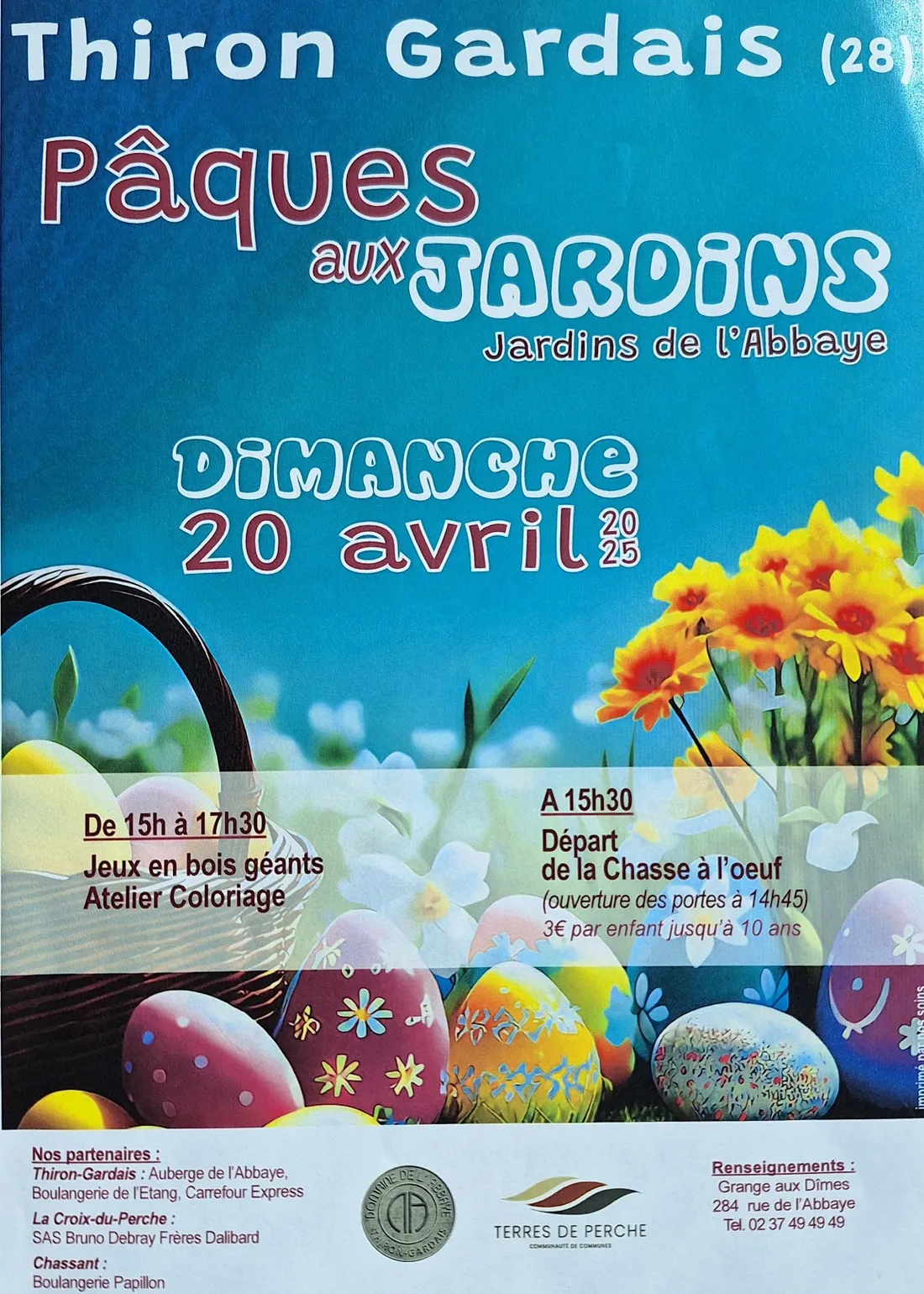 THIRON-GARDAIS - Pâques aux jardins