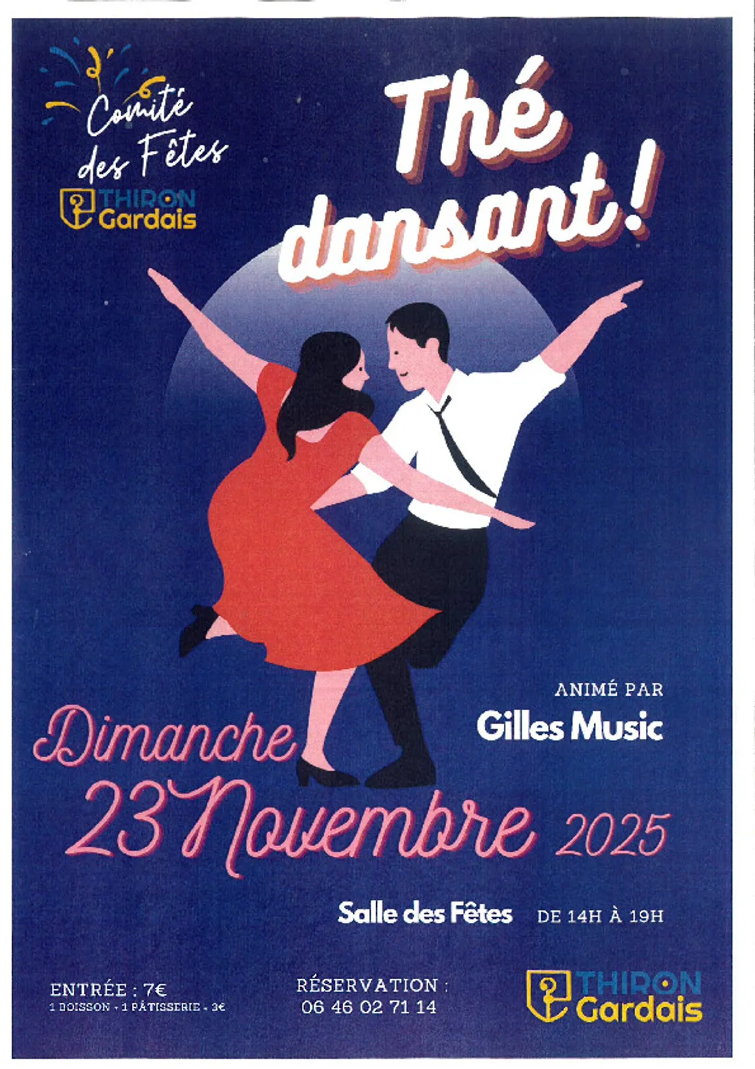 THIRON-GARDAIS - Thé dansant avec Gilles Music