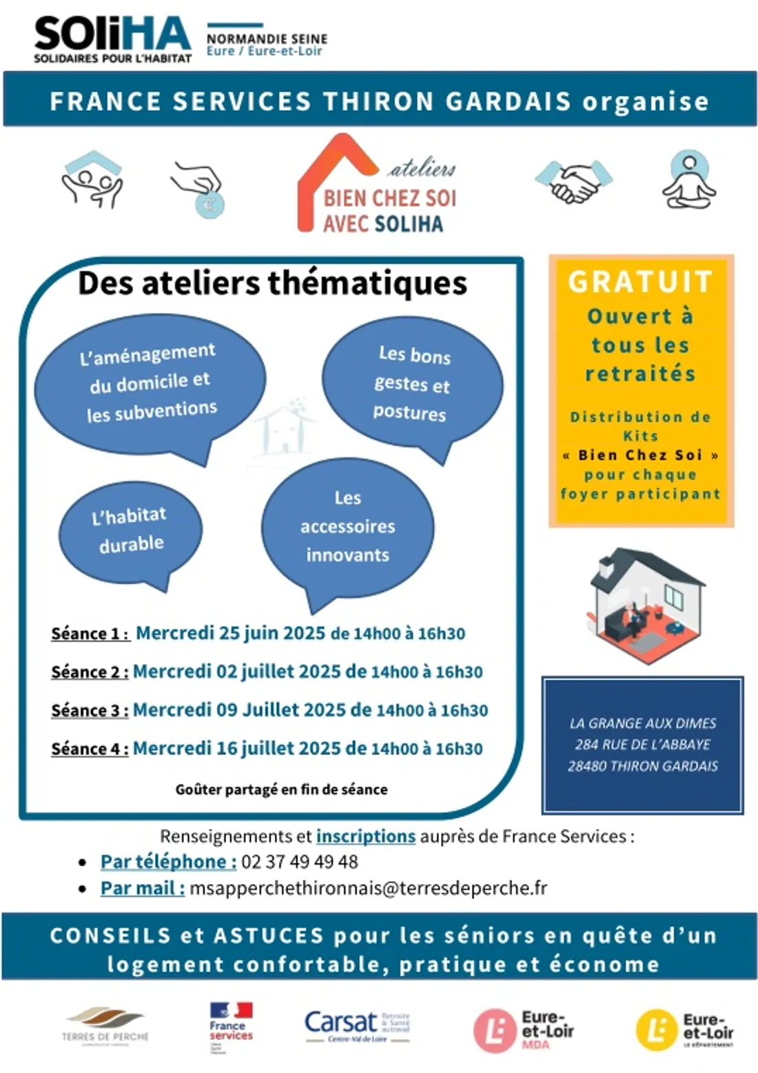 THIRON-GARDAIS - Atelier “Bien chez soi”