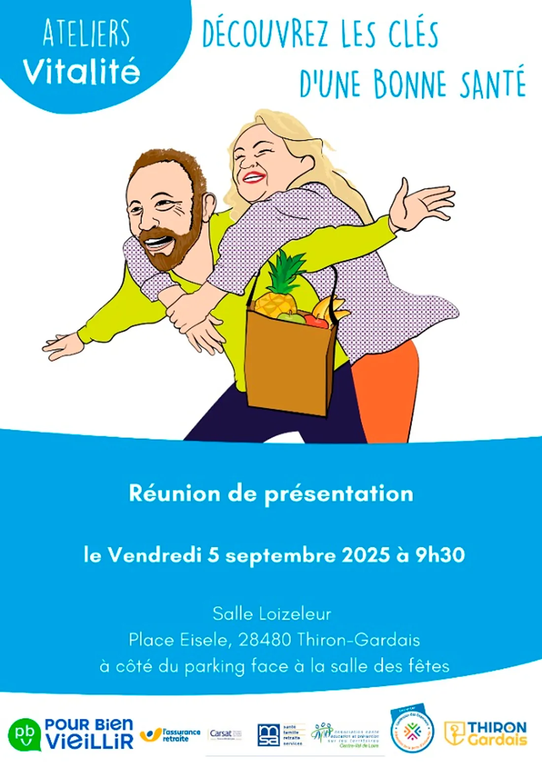 THIRON-GARDAIS - Ateliers vitalité, réunion de présentation