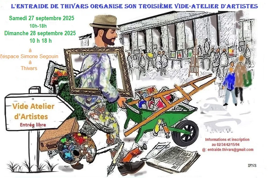 THIVARS - Vide-atelier d'artistes