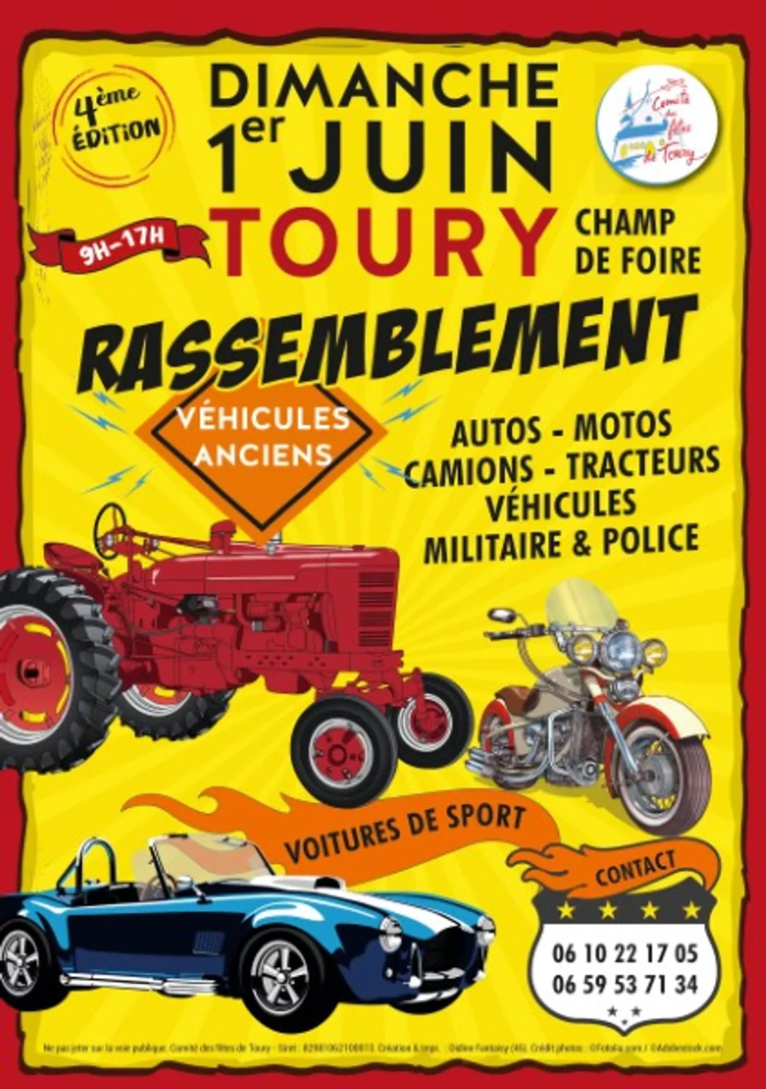 TOURY - Rassemblement de véhicules anciens