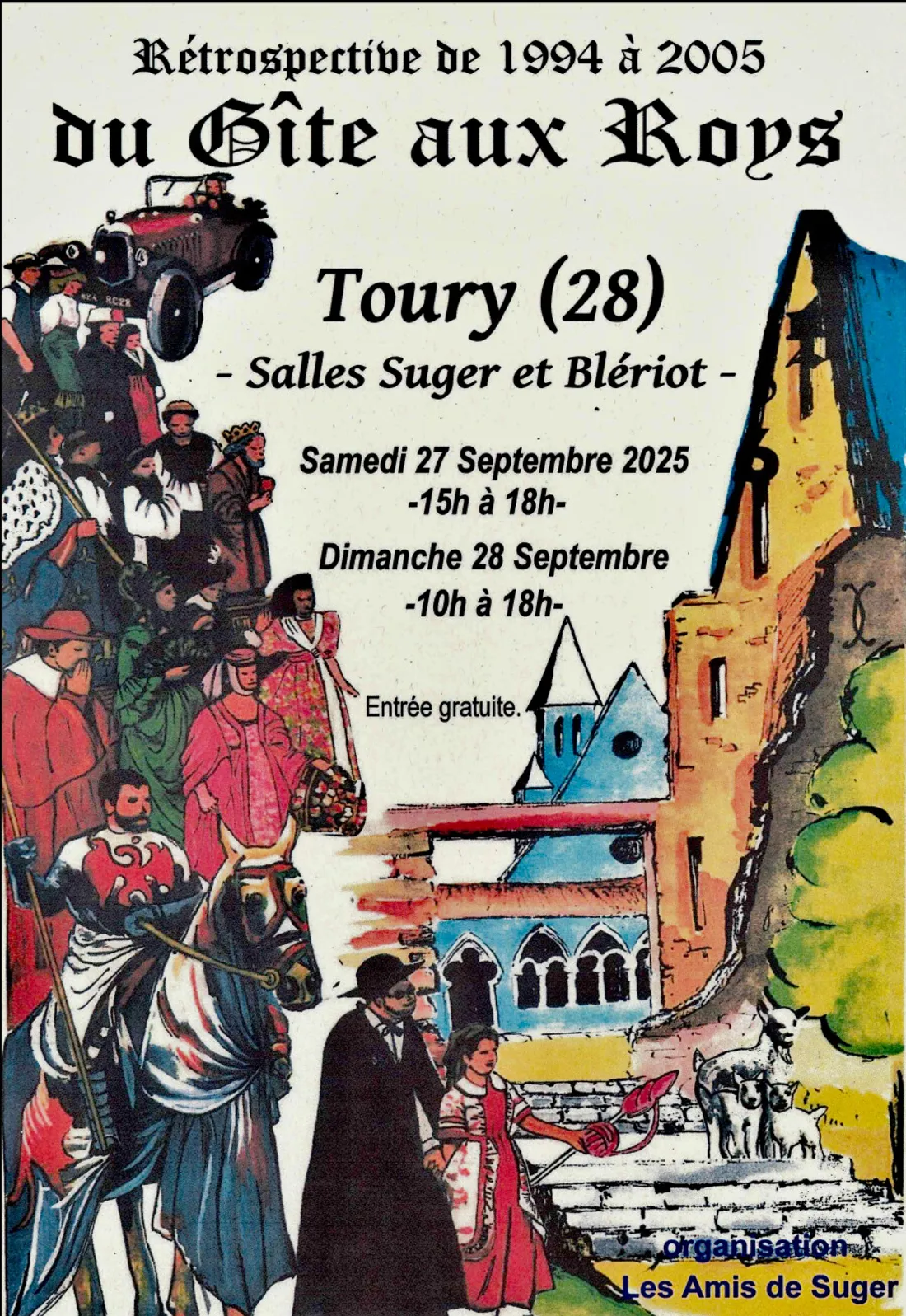 TOURY - Exposition : Rétrospective de 1994 à 2005 du Gîte aux Roys