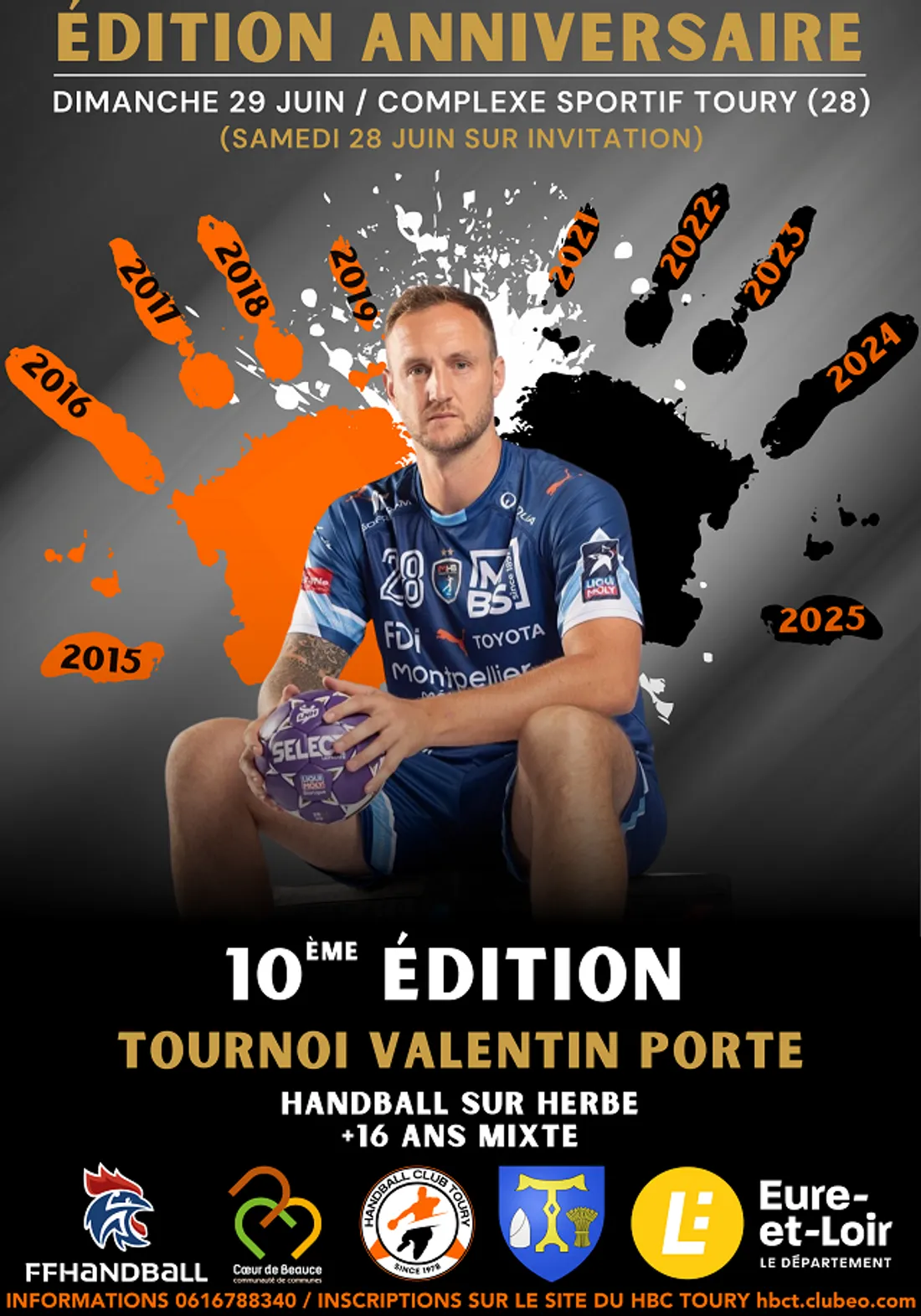 TOURY - 10e édition du Tournoi Valentin Porte