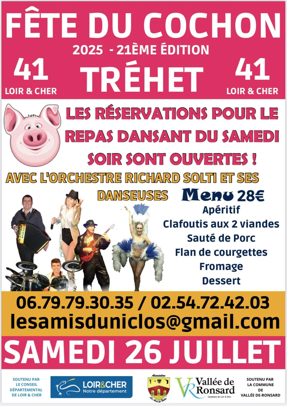 TRÉHET (41) - Vide-greniers, marché gourmand et spectacle