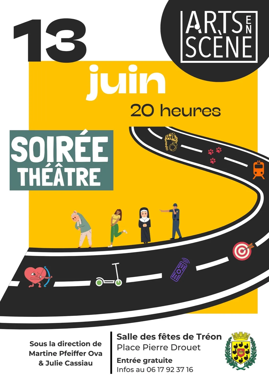 TRÉON - Soirée théâtre de l'association Arts en scène