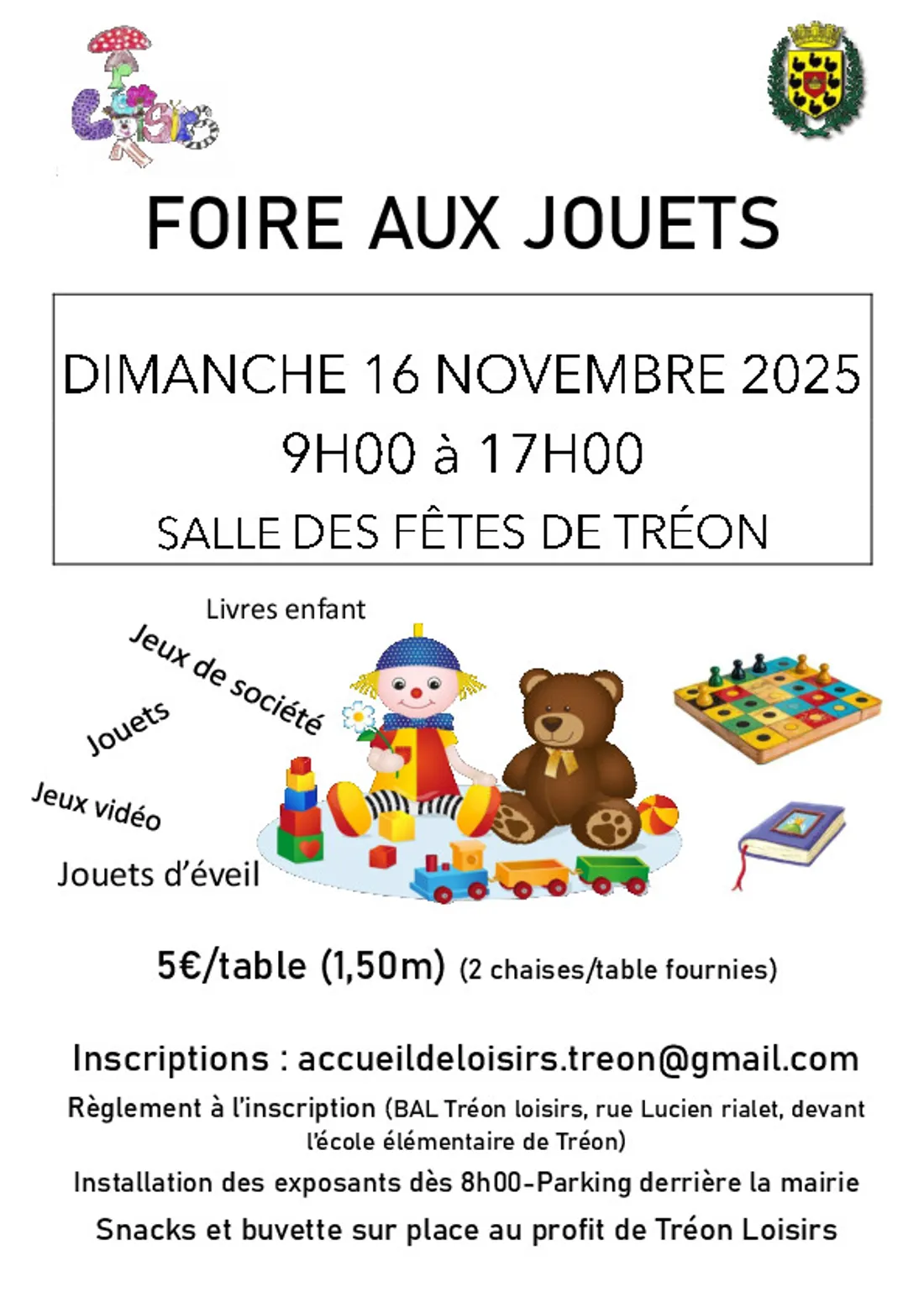 TRÉON - Foire aux jouets