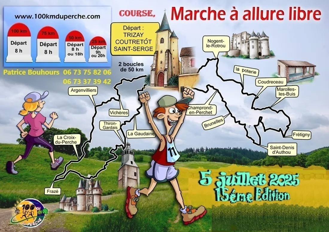 TRIZAY-COUTRETÔT-SAINT-SERGE - Les 100 km du Perche 