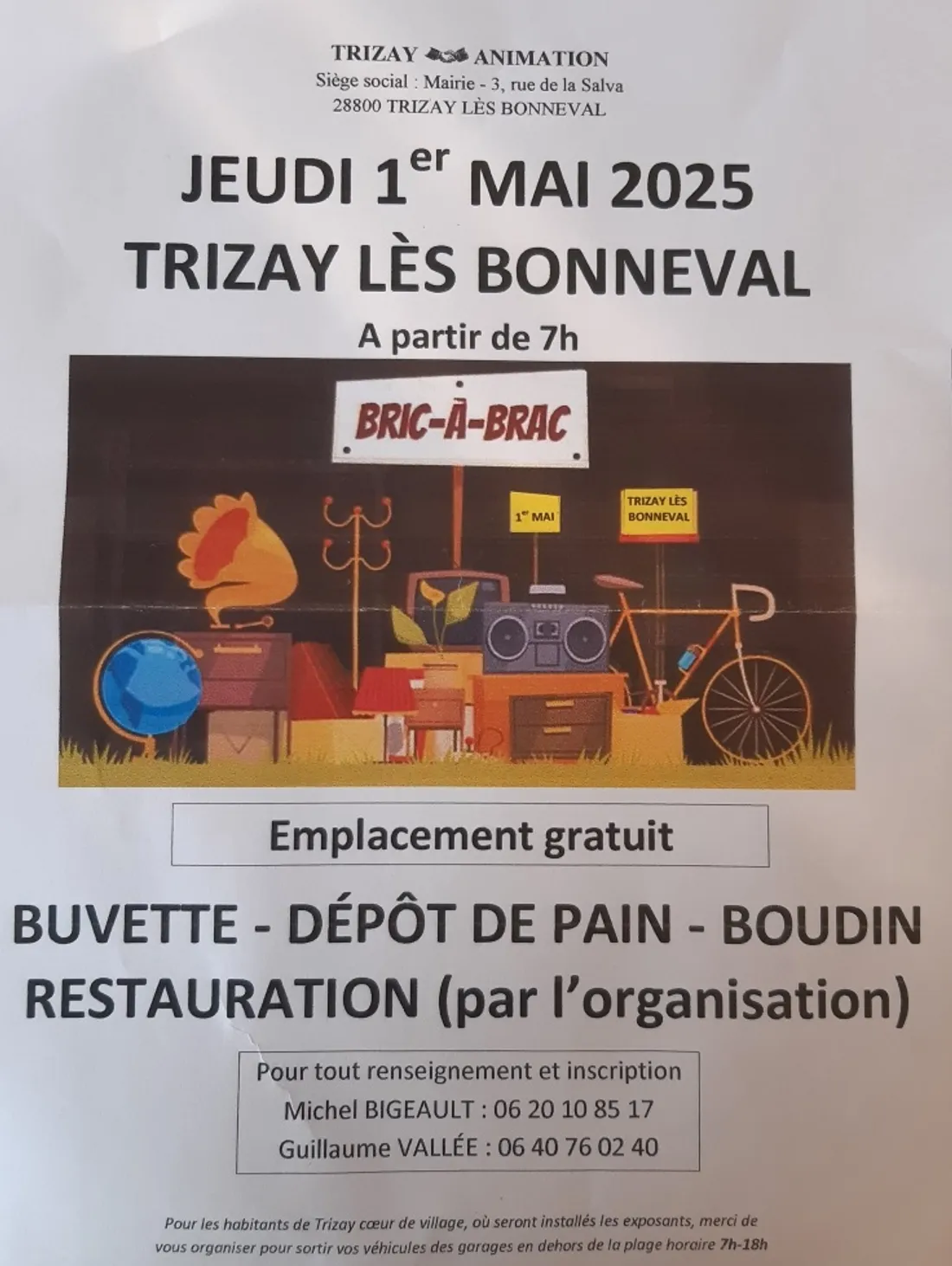 TRIZAY-LES-BONNEVAL - Bric-à-brac de Trizay Animation