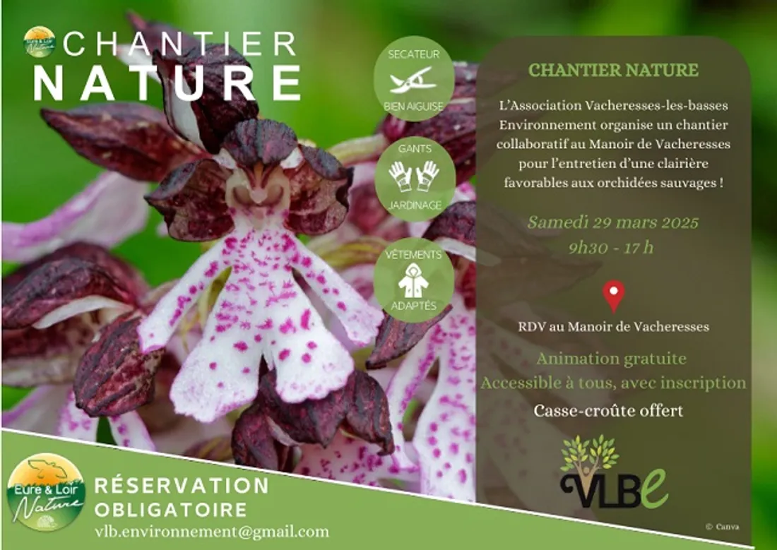 NOGENT-LE-ROI - Chantier nature au manoir de Vacheresses-les-Basses