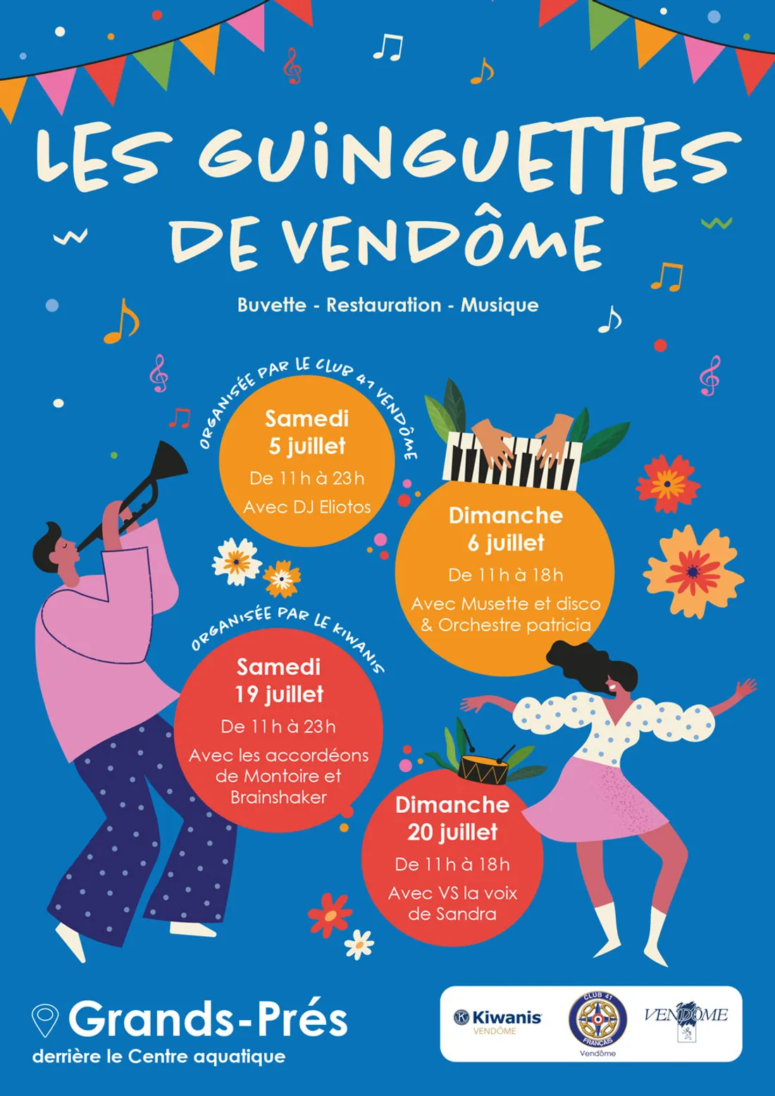 VENDÔME (41) - Les guinguettes de Vendôme
