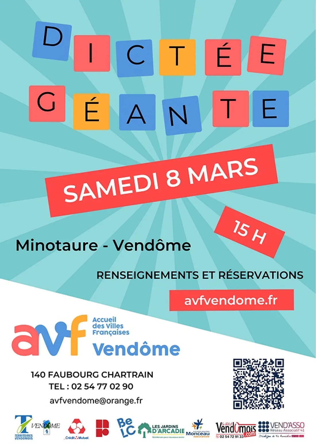 VENDÔME (41) - Dictée géante