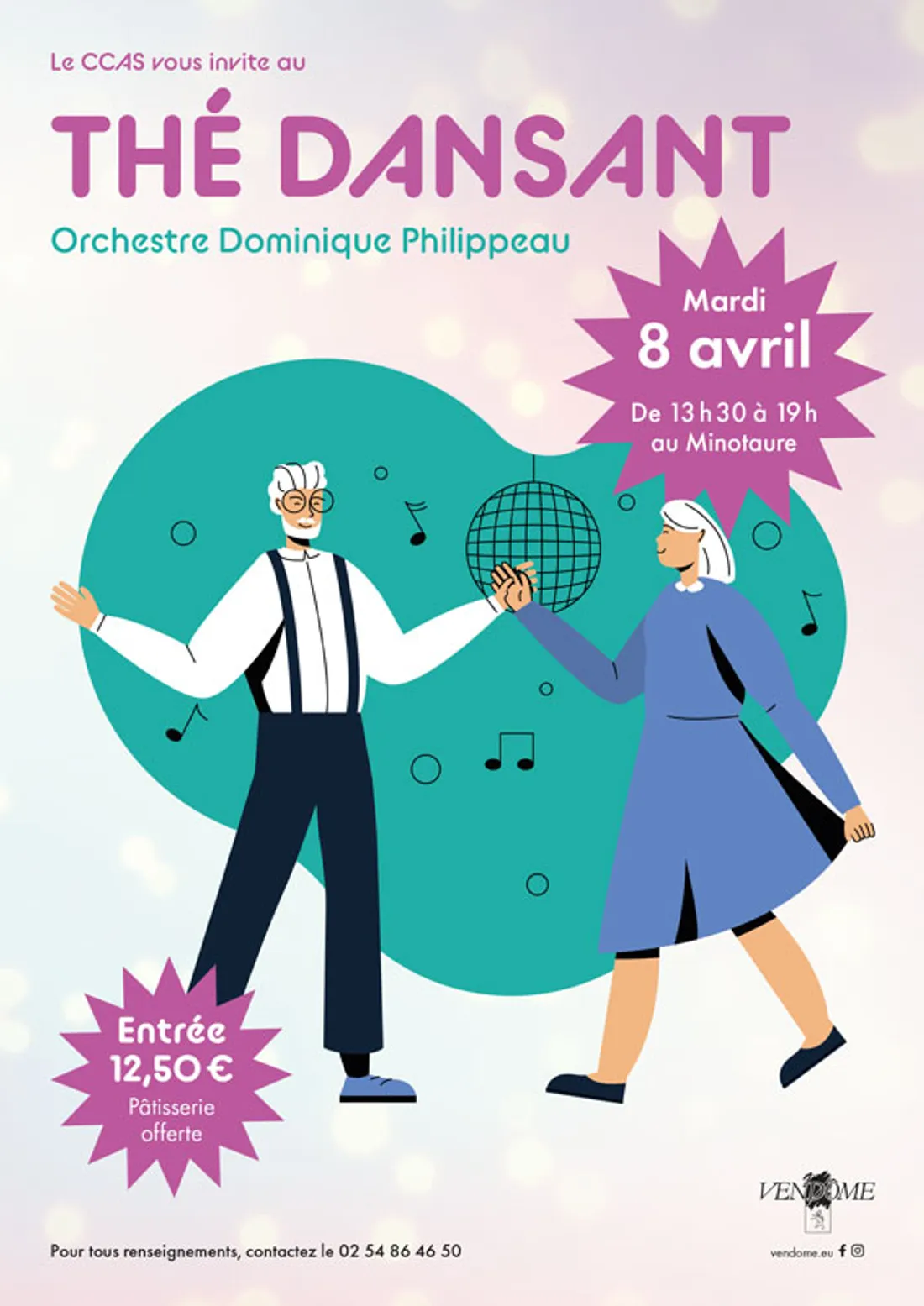 VENDÔME (41) - Thé dansant avec Dominique Philippeau
