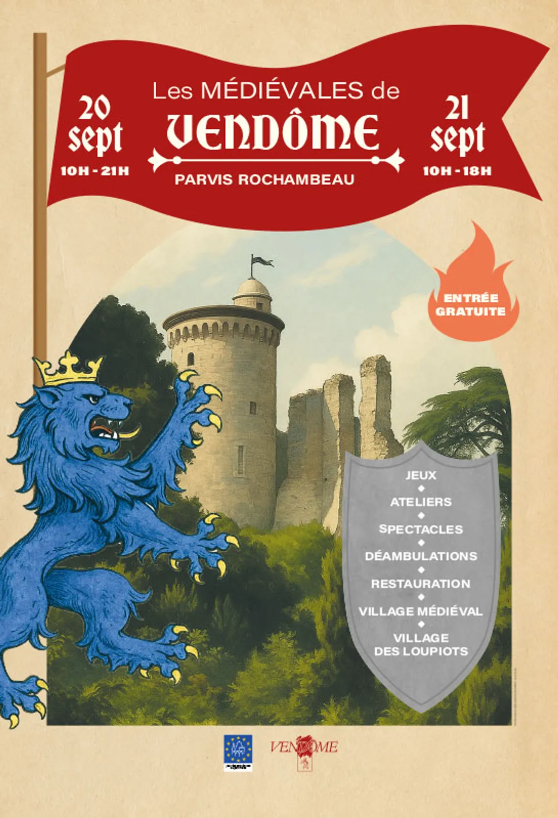 VENDÔME (41) - Les médiévales de Vendôme