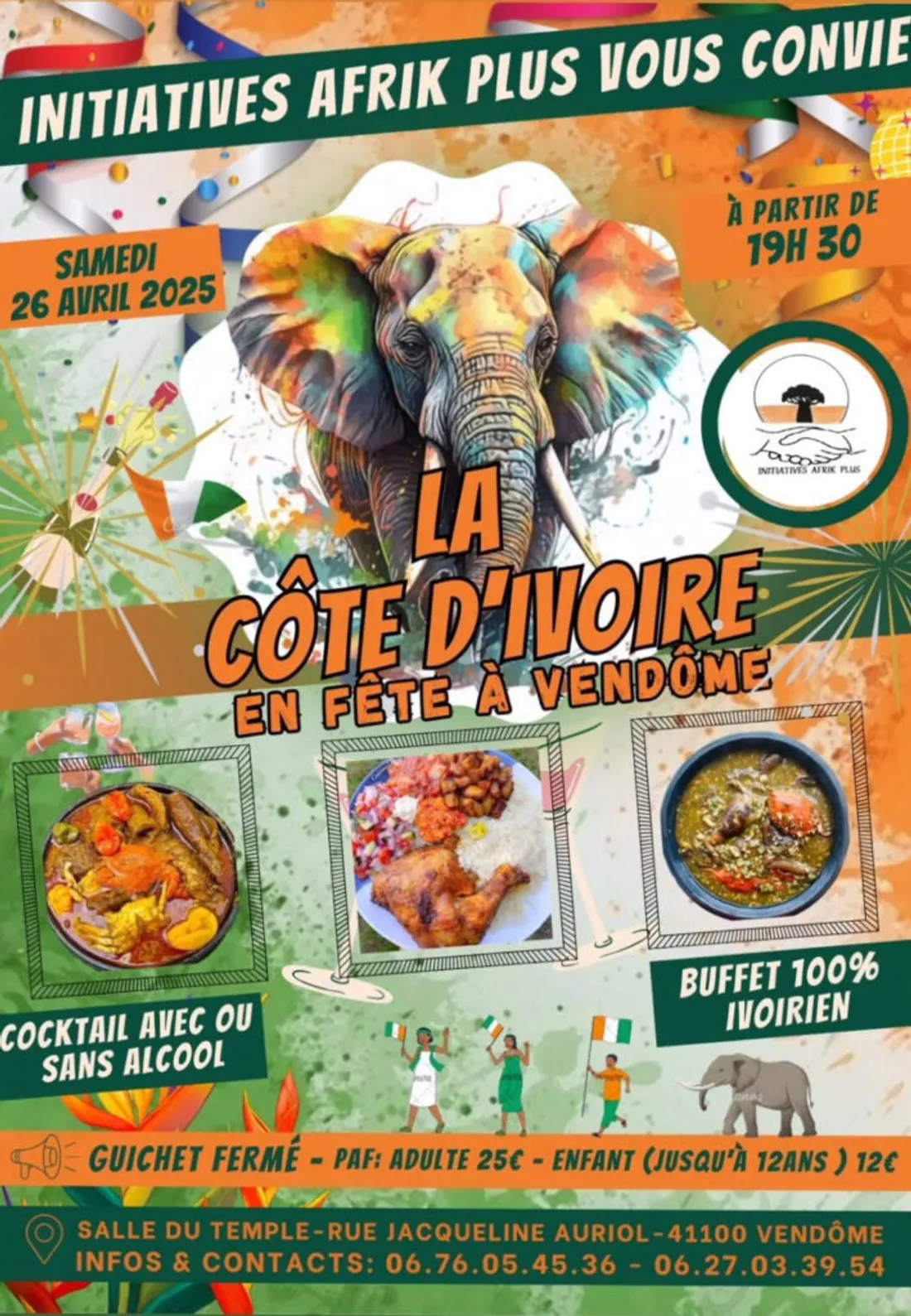 VENDÔME (41) - La Côte d'Ivoire en fête