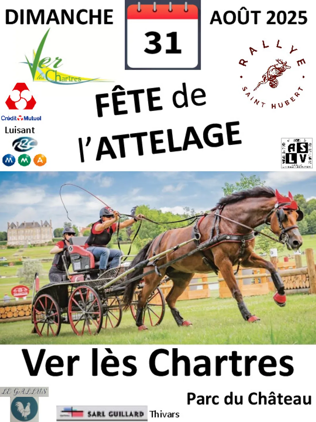 VER-LES-CHARTRES - Fête de l'attelage
