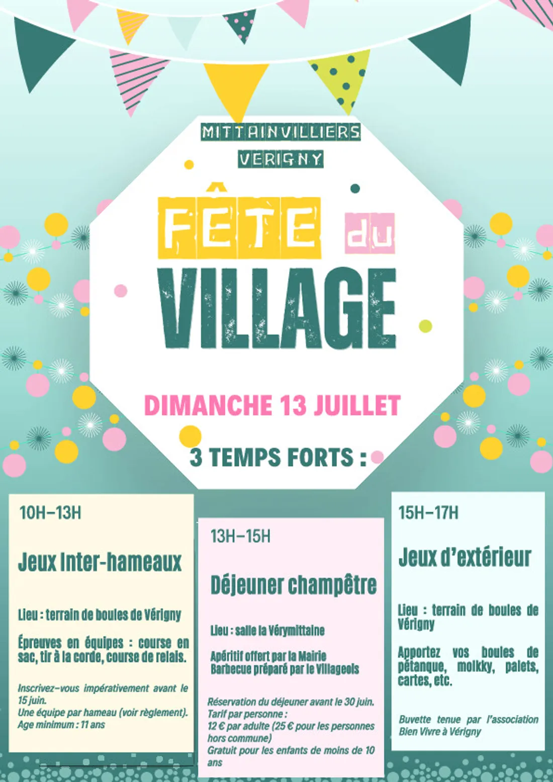 MITTAINVILLIERS-VÉRIGNY - Fête du village