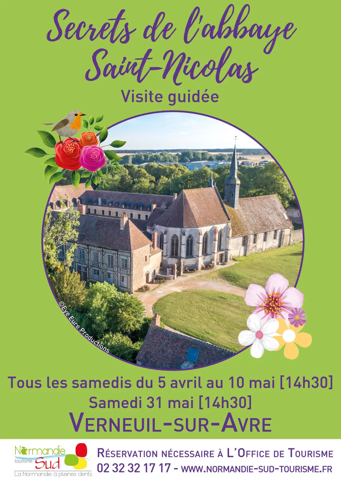 VERNEUIL-SUR-AVRE (27) - Visite guidée : « Secrets de l’Abbaye Saint-Nicolas »