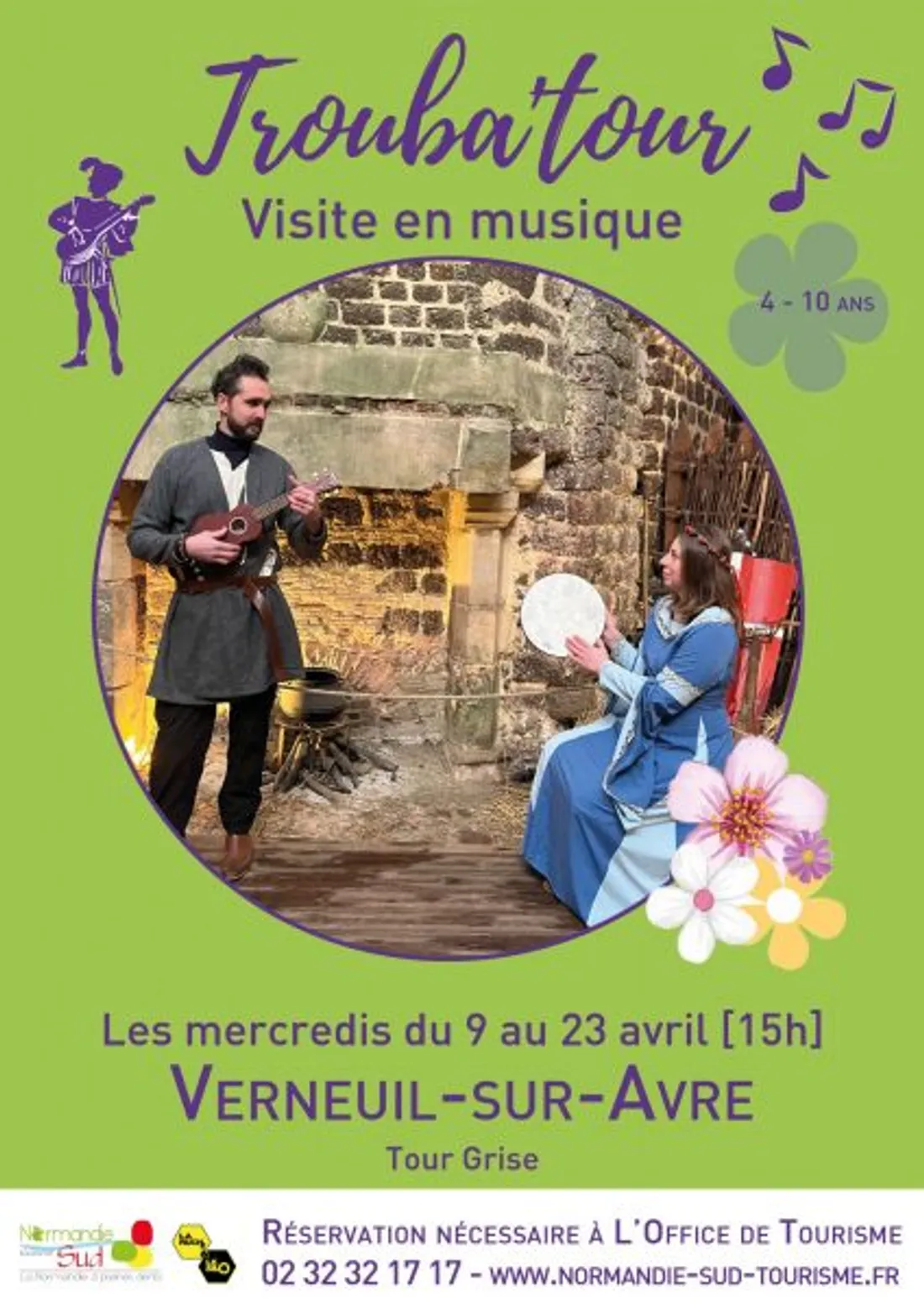 VERNEUIL-SUR-AVRE (27) - Trouba’tour, visite en musique