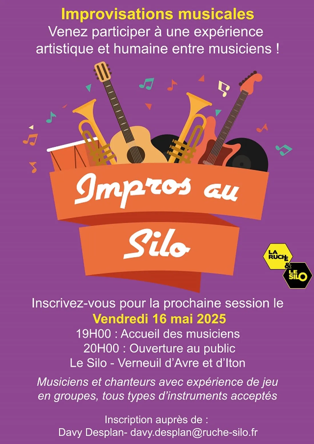 VERNEUIL-SUR-AVRE (27) - Impros au Silo