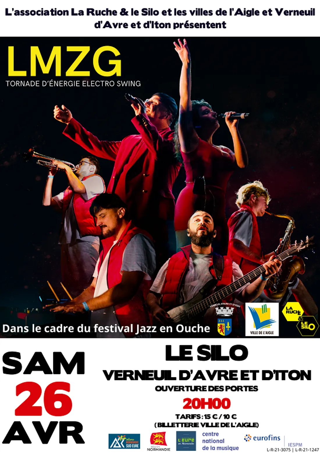 VERNEUIL-SUR-AVRE (27) - Concert : LMZG