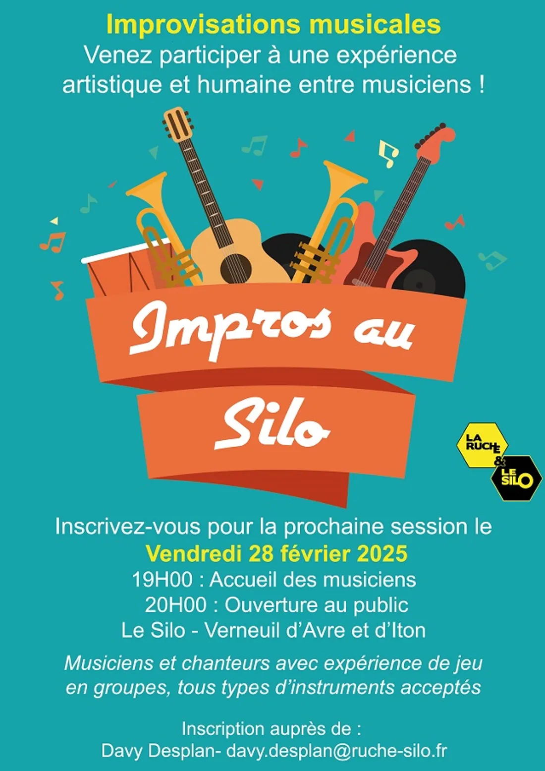VERNEUIL-SUR-AVRE (27) - Impros au Silo