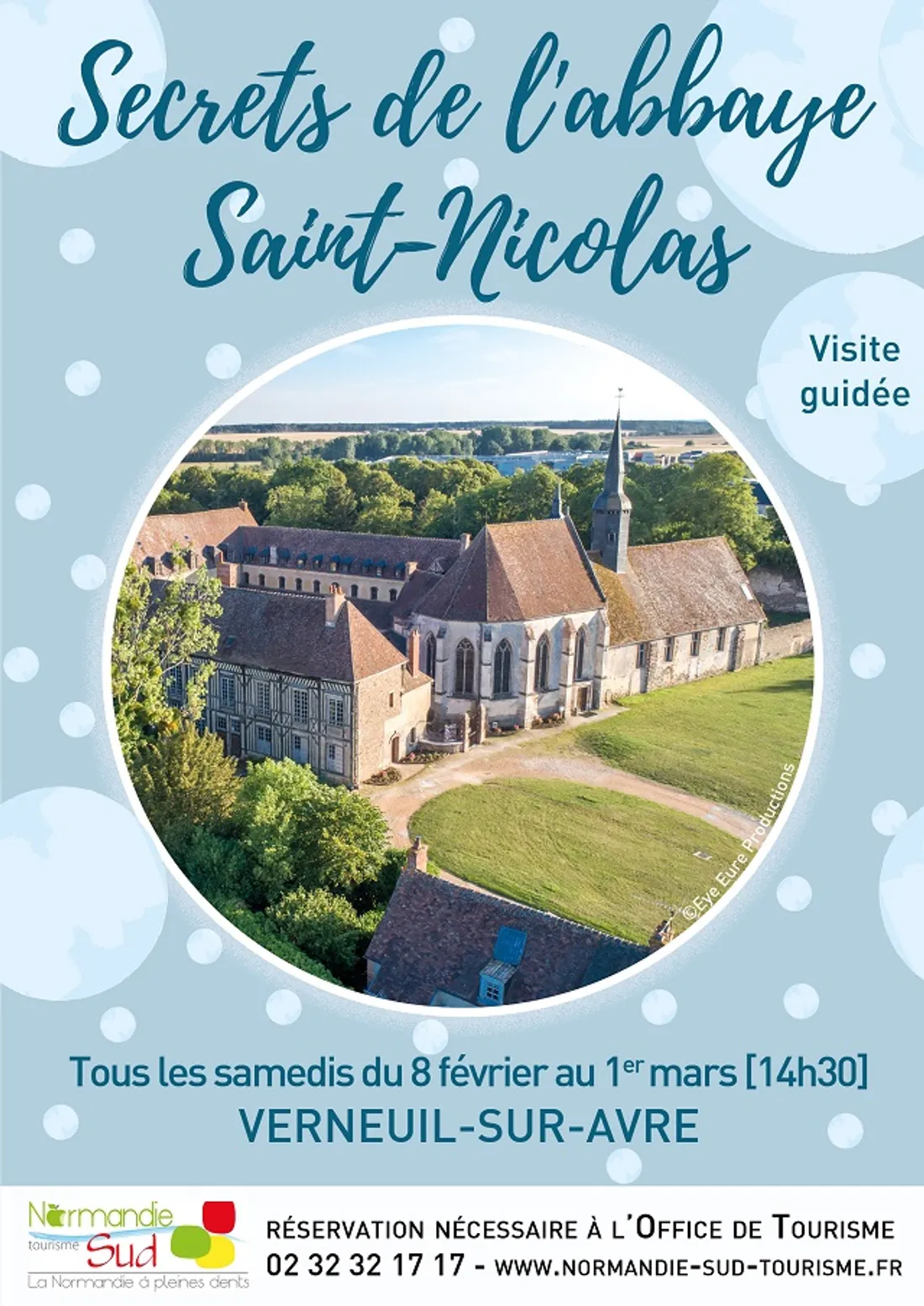 VERNEUIL-SUR-AVRE (27) - Visite guidée : Secrets de l'abbaye Saint Nicolas