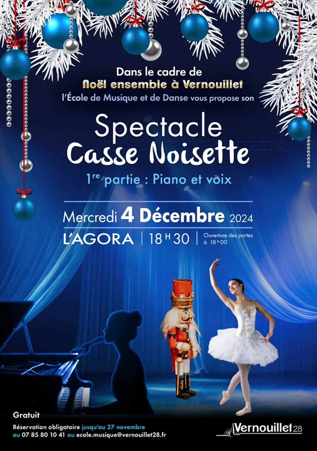 VERNOUILLET - Spectacle : Casse Noisette