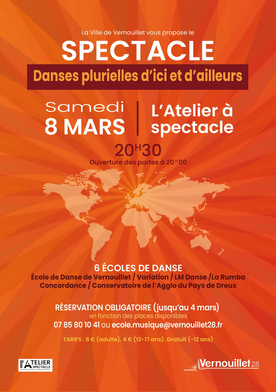 VERNOUILLET - Spectacle : Danses plurielles d'ici et d'ailleurs