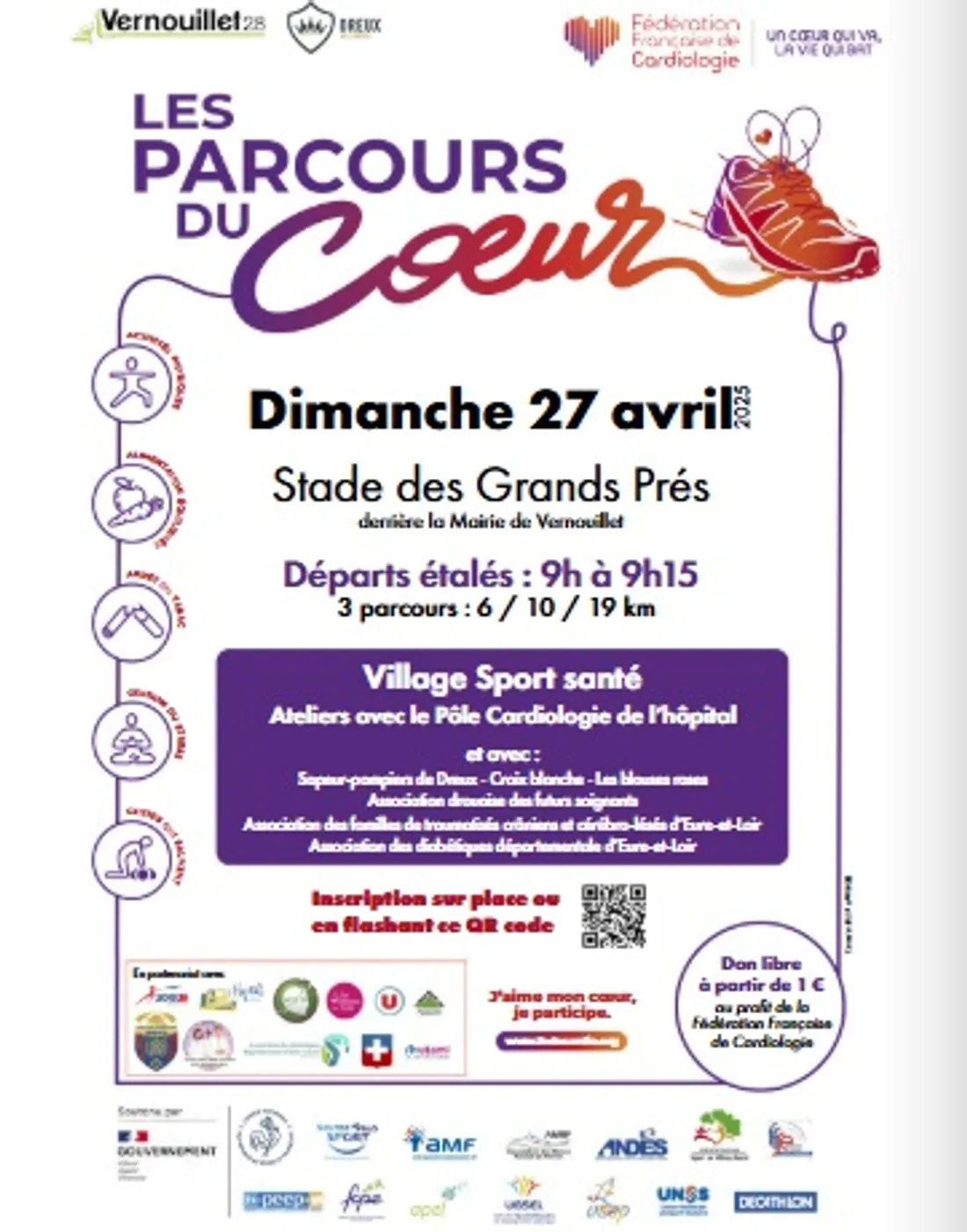 VERNOUILLET - Parcours du cœur