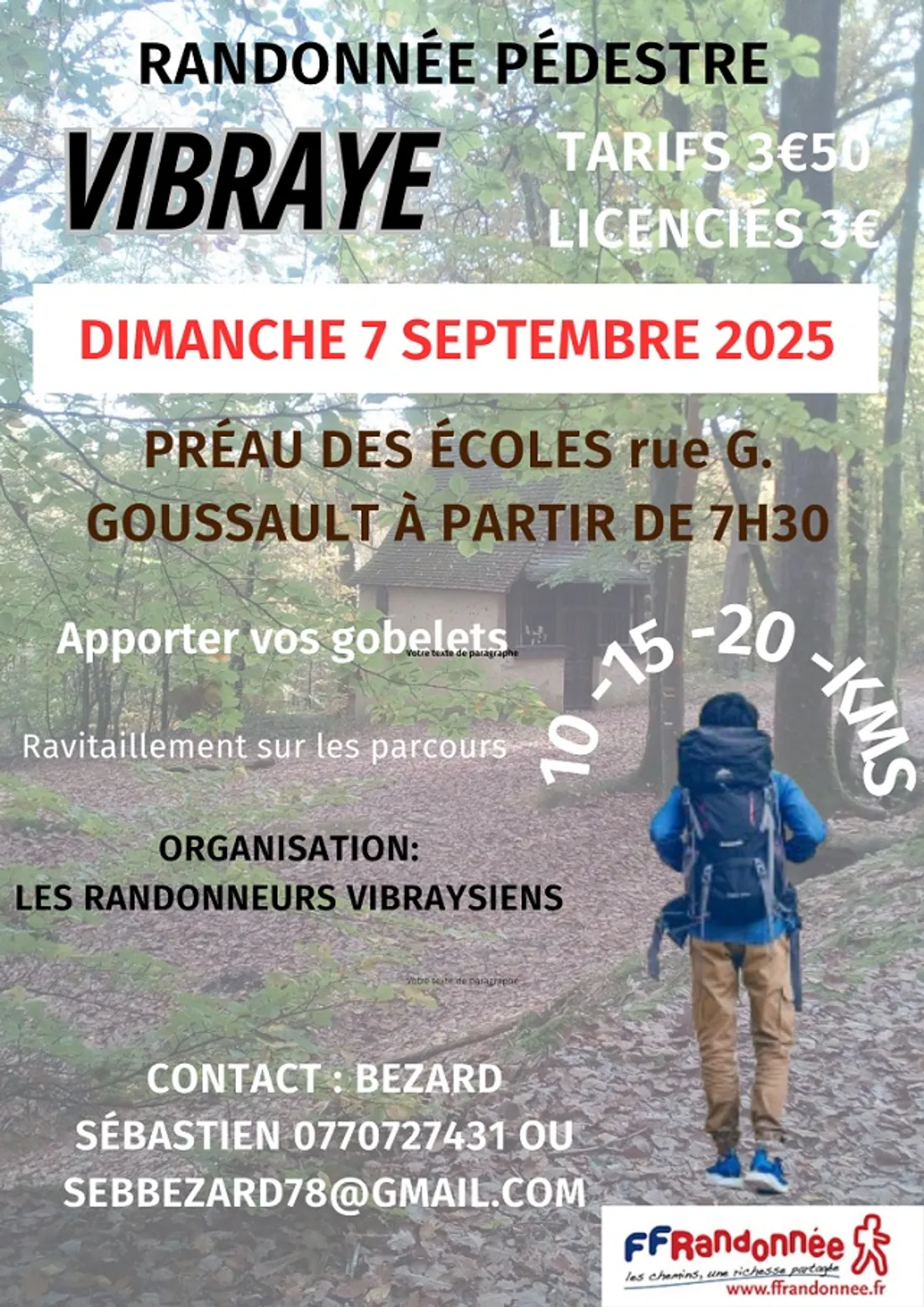 VIBRAYE (72) - Randonnée pédestre