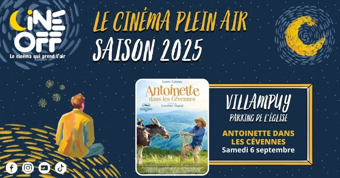 VILLAMPUY - Ciné Plein Air : Antoinette dans les Cevennes