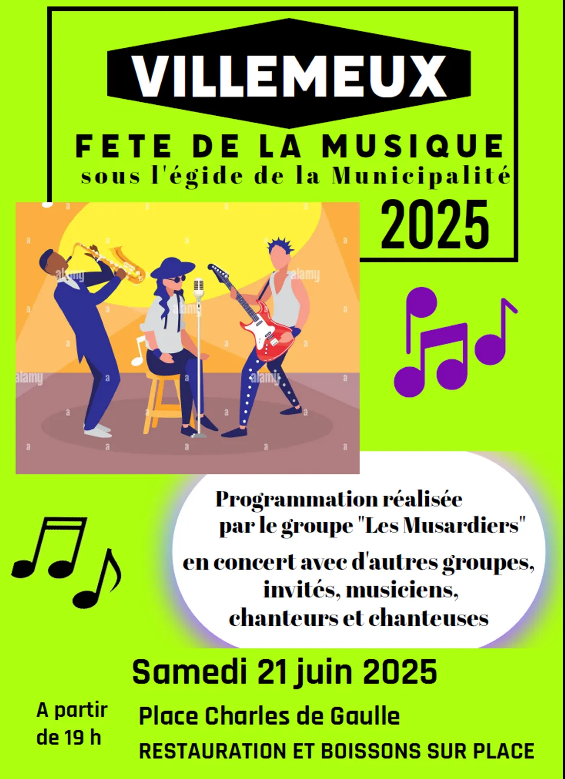 VILLEMEUX-SUR-EURE - Fête de la musique