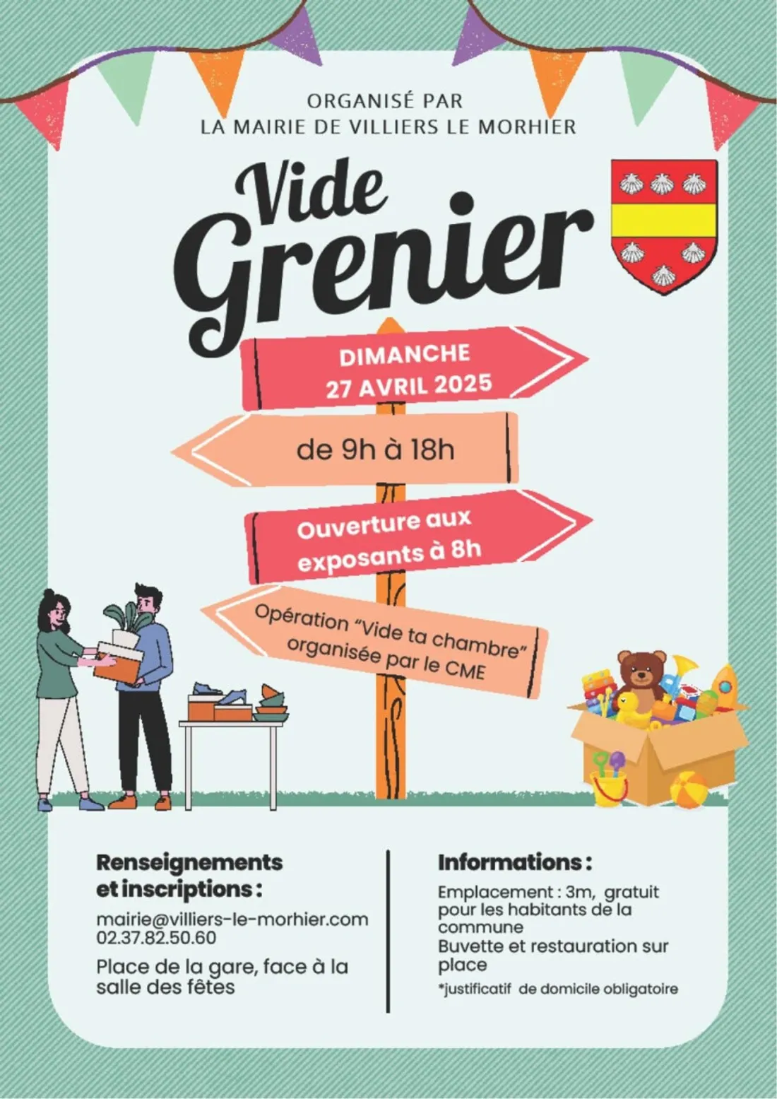 VILLIERS-LE-MORHIER - Vide-greniers de la commune